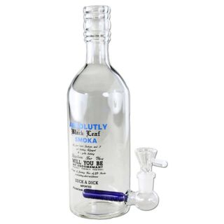 32254A - Bong Cristal Botella Wodka Percolator 24 cm.