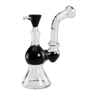 Bong Cristal Difusor Black 18 cm.