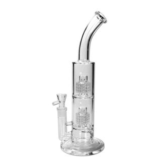 32272B - Bong Cristal Doble Percolator Blaze 40 cm.