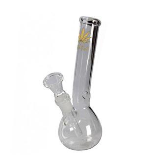 32127 - Bong Cristal Golden Leaf 19 cm.