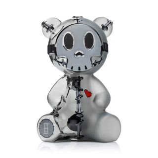 32138B - Bong Cristal Hemper Percolator  Scare Teddy Bear XL 18 cm.