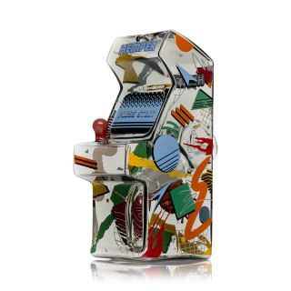 32135A - Bong Cristal Hemper Percolator  Totally Rad Arcade 14 cm.
