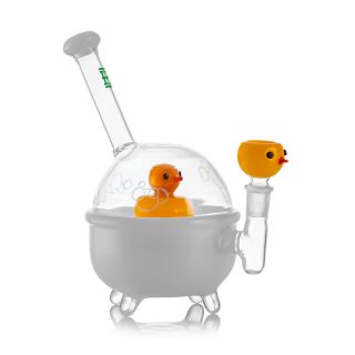 32207A - Bong Cristal Hemper Percolator Ducky XL 20 cm.