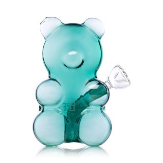 32109A - Bong Cristal Hemper Percolator Gummy Bear Monthly 17 cm.