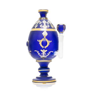 32820A - Bong Cristal Hemper Percolator Jeweled Egg XL 28 cm.