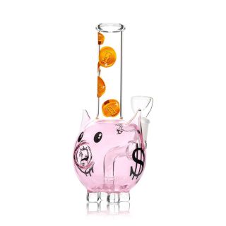 32154A - Bong Cristal Hemper Percolator Piggy Bank 18 cm.