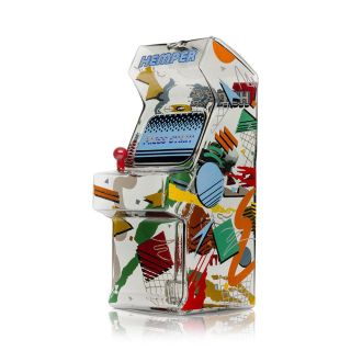 32180A - Bong Cristal Hemper Percolator Totally Rad Arcade XL 24 cm.