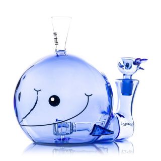 32167A - Bong Cristal Hemper Percolator Whale XL 16 cm.
