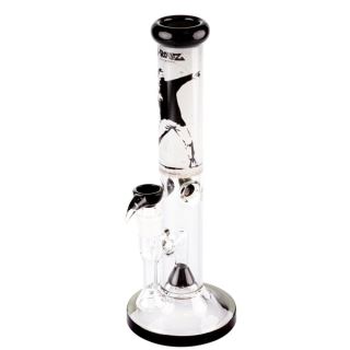 32223 - Bong Cristal Ice Banksy Percolator Straight 35 cm.