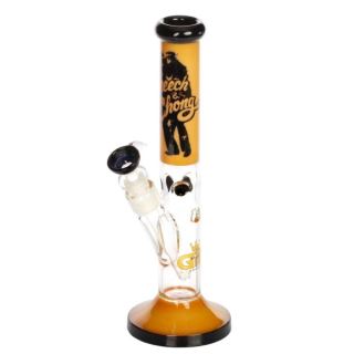 32228 - Bong Cristal Ice Cheech & Chong Difusor Straight Yellow 30 cm.