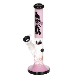 Bong Cristal Ice Cheech & Chong Peace Pink 30 cm.