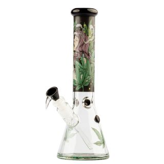 32272A - Bong Cristal Ice Colossal Dream Black Beaker 34 cm.