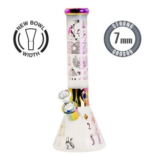 32125 - Bong Cristal Ice Egyptian Ed. Limitada 36 cm.