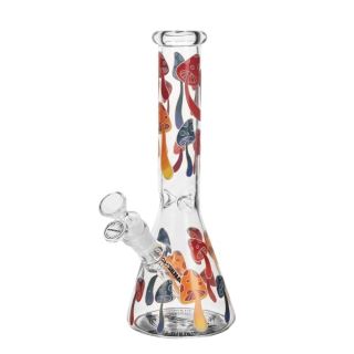 32299A - Bong Cristal Ice Mushrooms 25 cm. mod. 2