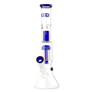 32252A - Bong Cristal Ice Percolator OG Blue 37 cm.