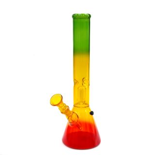 Bong Cristal Ice Percolator Rasta 30 cm.