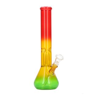 32815A - Bong Cristal Ice Percolator Rasta Conico 30 cm.
