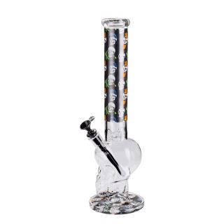 32260 - Bong Cristal Ice Skull 40 cm.