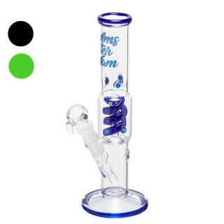 32281A - Bong Cristal Ice Straight Amsterdam 28 cm. Mix Color