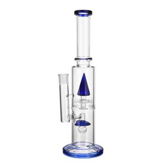 32115B - Bong Cristal Lance Blue Recto 33 cm.