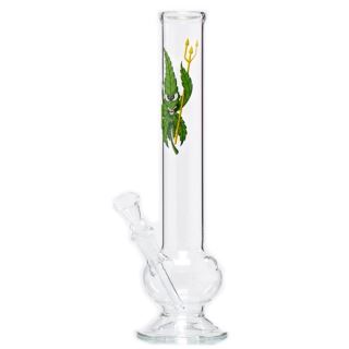 32192 - Bong Cristal Leaf Devil 30 cm.