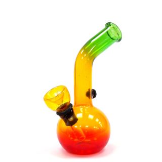 32299 - Bong Cristal Mini Rasta 12 cm.