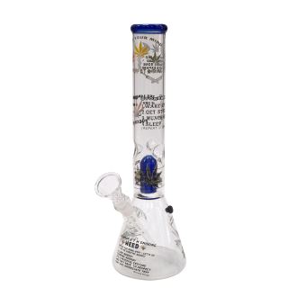 Bong Cristal Percolator Ice Smoke Weed 30 cm.