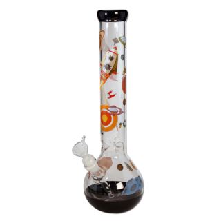 Bong Cristal Piston Ice Space 41 cm.