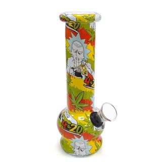 32248B - Bong Cristal Rick & Morty 15 cm.