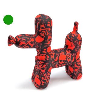32814A - Bong Silicona & Glass Balloon Dog 13x14 cm. Mix Color