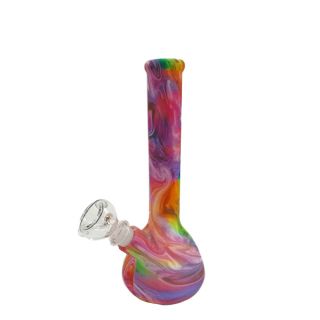 32184A - Bong Silicona & Glass Bowl 22 cm. Mix Color
