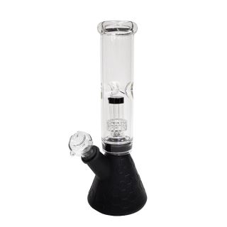 32158A - Bong Silicona & Glass Bowl Percolator 26 cm.