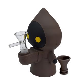 32147B - Bong Silicona & Glass Jawa 9x15 cm.