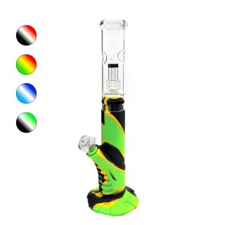 32120A - Bong Silicone & Glass Percolator 40 cm.