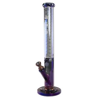 Bong cristal Ice Blaze Purple 45 cm.