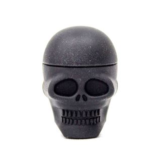 Bote Silicona  6 ml. Black Skull 25x30 mm. Pack 10 ud.