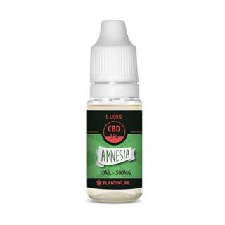 CBD E-Liquid Plant of Life Amnesia 10 ml. 5%.