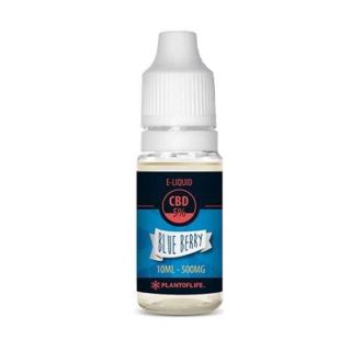 CBD E-Liquid Plant of Life Blueberry 10 ml. 5%