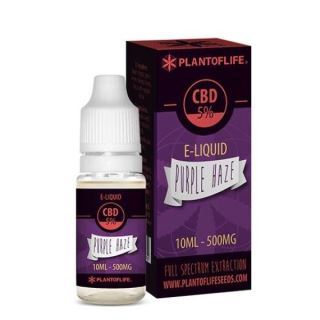 10578 - CBD E-Liquid Plant of Life Purple Haze 10 ml. 5%.