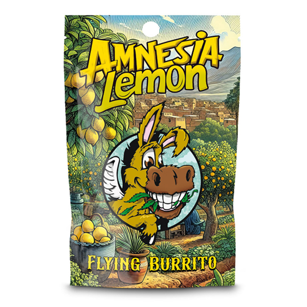 CBD Hash Flying Burrito Amnesia Lemon 10 gr. CBD Hash Flying Burrito Amnesia Lemon 10 gr.