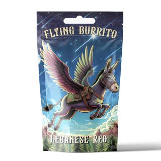 23034 - CBD Hash Flying Burrito Lebanese Red  5 gr.