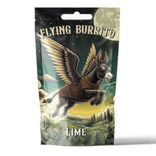 24807 - CBD Hash Flying Burrito Lime 10 gr.