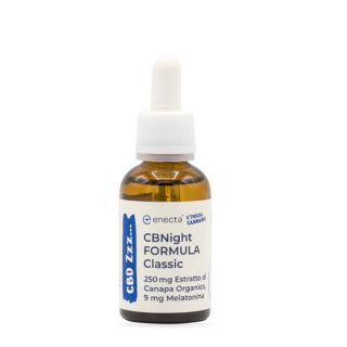 6758B - CBD Oil  Enecta 8 % Night Classic 30 ml. 250 mg.