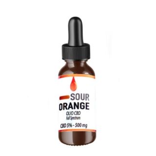 17801 - CBD Oil  Workanna Sour Orange 5% - 10 ml.