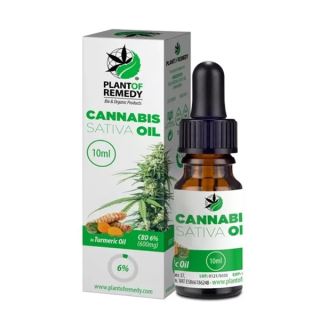 15811 - CBD Oil Plant of Life Remedy Cúrcuma  6% - 10 ml.