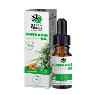 15812 - CBD Oil Plant of Life Remedy Cúrcuma 10% - 10 ml.