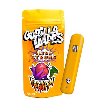 19661 - .CBD Vaper 75%  Forbidden Fruit 1 ml. Gorilla Grillz