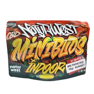 23661B - Cañamo Cbd Naturwest  Mini Buds Indoor Frosted Sunset 10 gr.