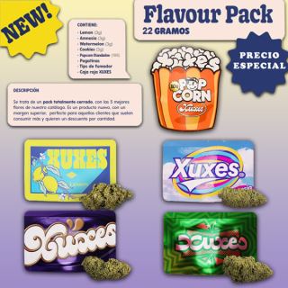 18983 - Cañamo Cbd Xuxes  Pack Flavour 3 gr. x 5 ud.