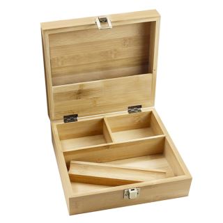19577 - Caja Fumador Bamboo 17x20 cm.